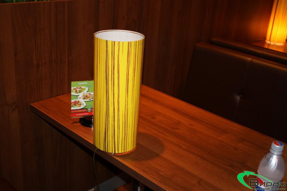 Декоративный интерьерный светильник для сети кофейн