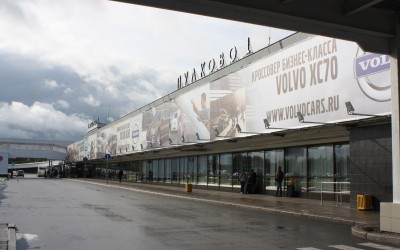 Аэропорт Пулково - баннерная фасадная конструкция_08