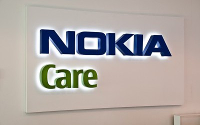 Планшет с объемными буквами Салон обслуживания Nokia Care,ул. Марата